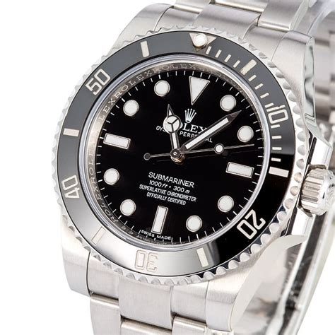 rolex submariner 114060 pre owned|rolex submariner no date 2019.